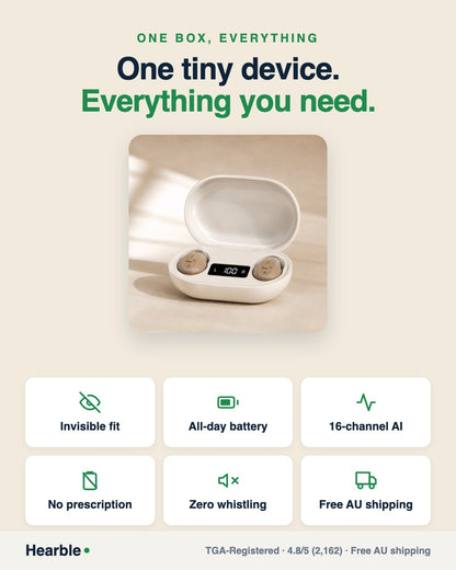 HEARBLE: Hearing aids