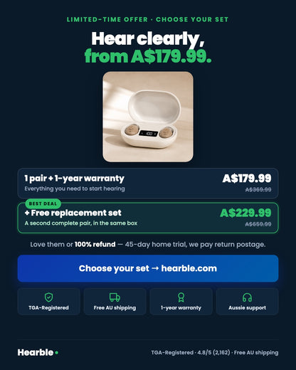 HEARBLE® : Hearing aids